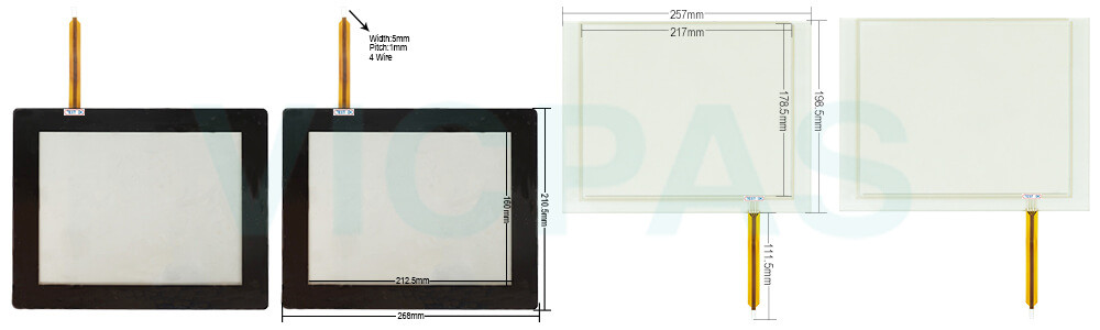 Red Lion Graphite G10 series HMI G10S1000 Touch Screen Panel Repair Kit