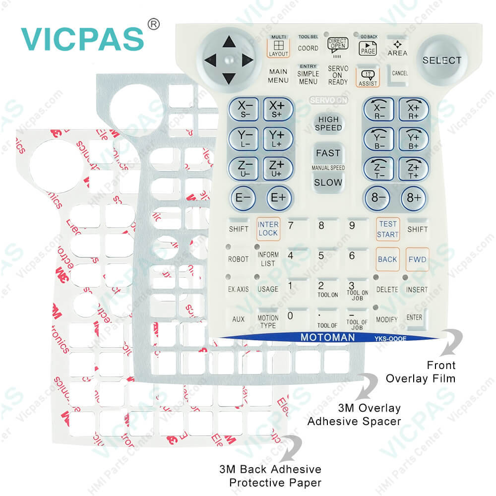 YASKAWA MOTOMAN YKS-000E Membrane Keyboard Repair