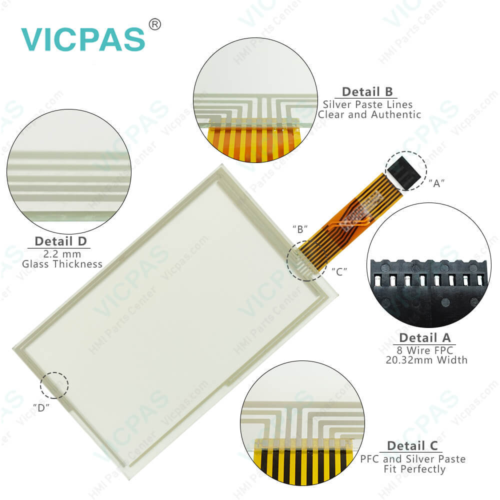 Trimble GFX-350&trade; Display HMI Panel Glass Repair