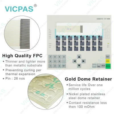 6ES7634-1DF02-0AE3 SIMATIC Siemens C7 634 Membrane Switch