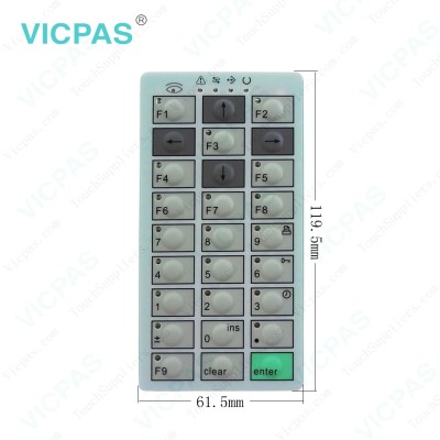 ePALM10-3P61 Membrane Keypad Switch Replacement