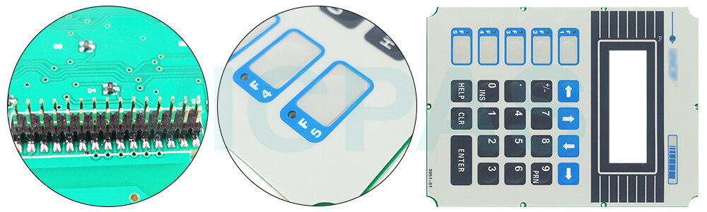 UniOP CP01R-04 series HMI CP01R-04-00A6 Membrane Keypad Repair Kit