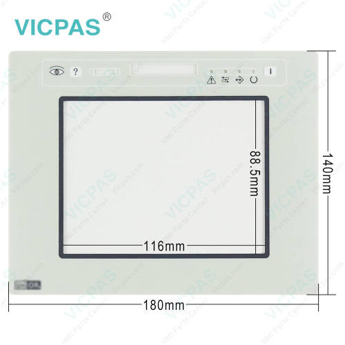 UniOP eTOP19C-0050 Touch Screen Panel Front Overlay