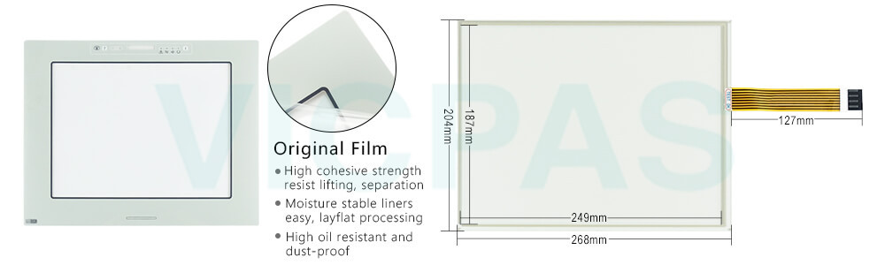 UniOP eTOP40 series HMI eTOP40-0050 Touch Screen Monitor Protective Film Repair Kit
