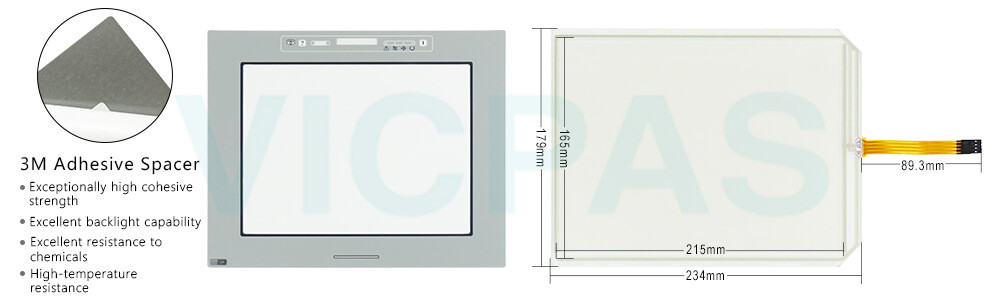 UniOP ECT-VGA  series HMI ECT-VGA-0045 Touch Screen Monitor Protective Film Repair Kit