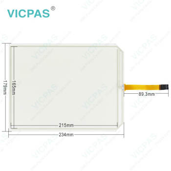UniOP ETT-VGA-0045 HMI Touch Screen Front Overlay