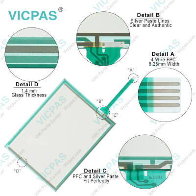 for DSQC 679 Art No E3HAC028357-001 IRC5 FlexPendant Repair kit