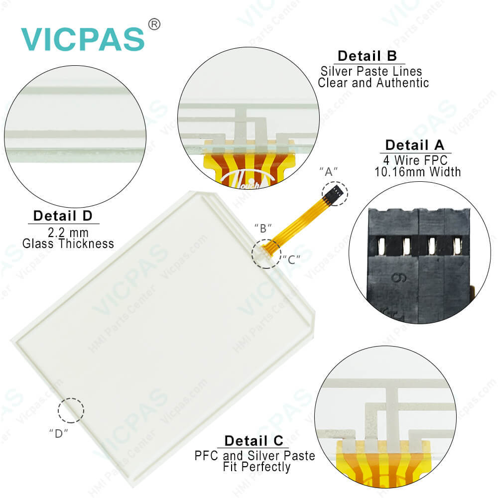 ETOP310U301 HMI Touch Glass Protective Film Repair