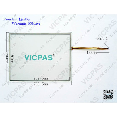 UniOP ETOP312U101 Front Overlay Touch Screen Panel