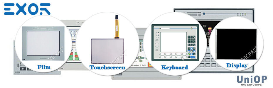 UniOP eTOP-EPC series HMI eTOP-EPC1730T eTOP-EPC1731T eTOP-EPC1740T Touch Screen Monitor Protective Film Repair Kit