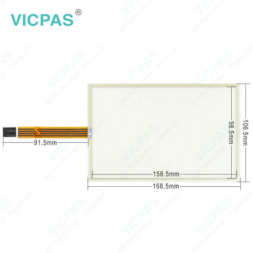 T0058-45A Touch Screen Panel Glass HMI Replacement