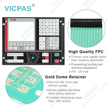 Fagor CNC 8025M-I Membrane Keyboard Keypad