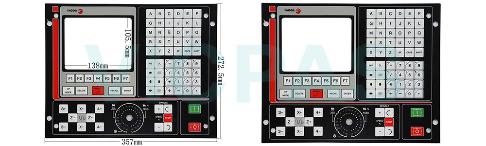 FAGOR CNC 8025T-I Membrane Keypad Switch Repair Kit