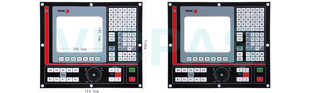 Fagor Cnc 8055I 8055I/B-M 8055 8055M Membrane Keypad Repair Kit