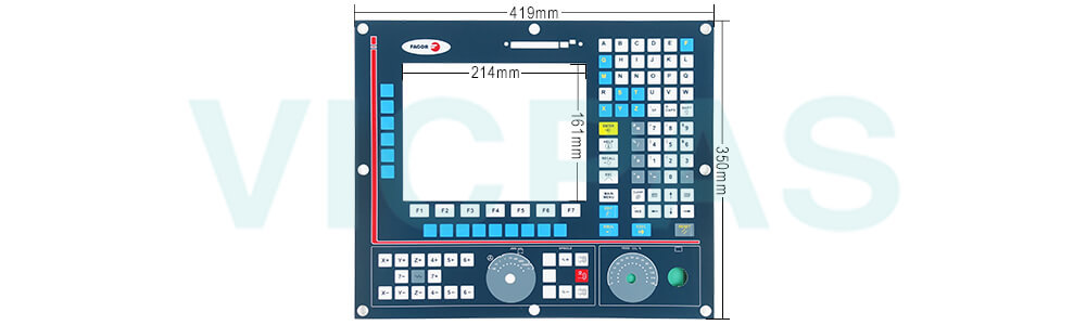 Fagor CNC 8055i/B-M-MON-K Membrane Keyboard Repair Kit Fagor CNC 8055i/B-M-MON-K Membrane Keyboard Repair Kit
