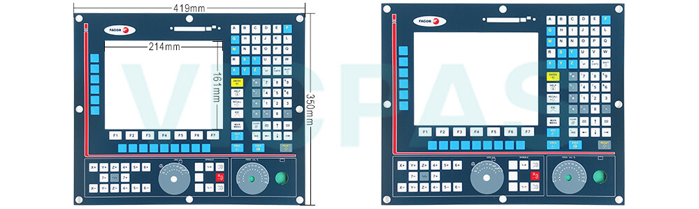 FAGOR CNC 8040-M-MON-K Membrane Keypad Switch Repair Kit