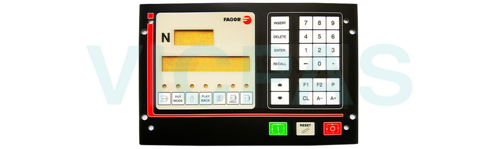 Fagor CNC-101 CNC-101S CNC101 CNC101S Keyboard Membrane Repair Kit