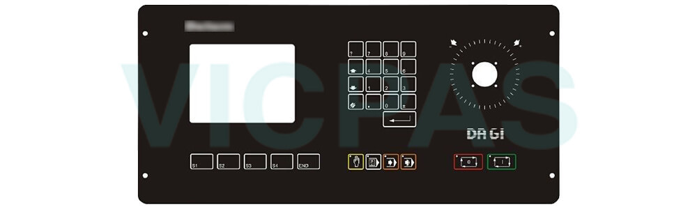 Delem CNC Controller DM-61 DM61 DM 61 Membrane Keyboard Repair Kit