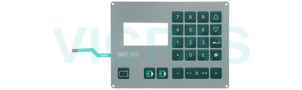 Delem CNC Controller DAC-310 DAC310 DAC 310 Membrane Keyboard Repair Kit