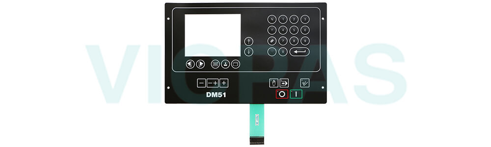 Delem CNC Controller DM-51 DM51 DM 51 Membrane Keyboard Repair Kit