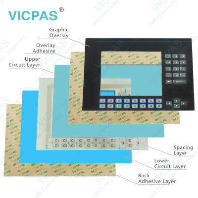 2711-K10G16 PanelView 1000 Membrane Keyboard Keypad