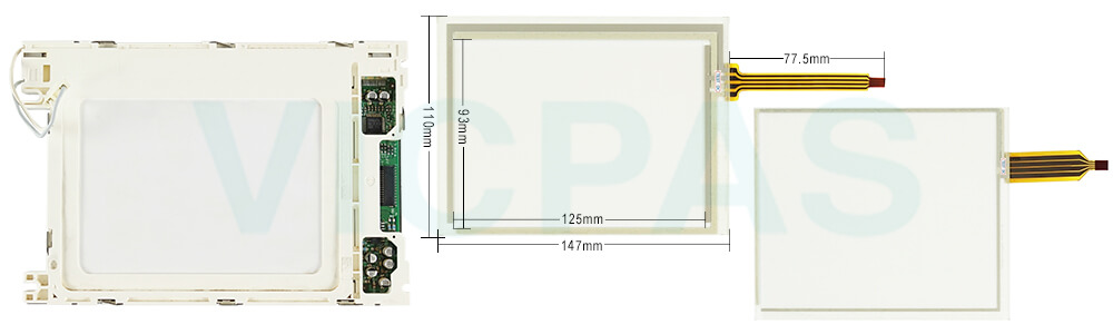 Touch screen glass for SIEMENS 6AV6545-0BC15-2AX0 TP170B 6AV6 545-0BC15-2AX0 cl 