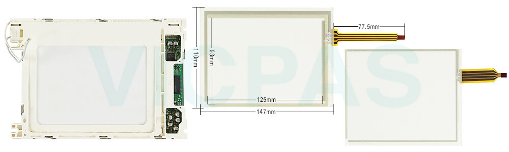 6AV6545-0BB15-2AX0 Siemens SIMATIC HMI TP170 Touch Screen Panel, Overlay, Plastic shell and LCD Display Repair Replacement