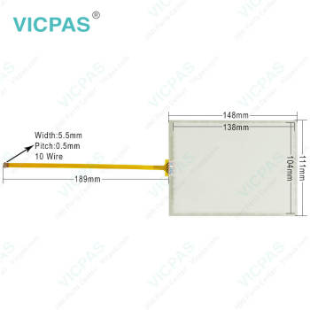 AMT28169 91-28169-00A Touch Screen Glass AMT 28169 AMT-28169 Touch Panel