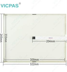 Touch panel screen for AMT28190 AMT 28190 AMT-28190 touch panel membrane touch sensor glass replacement repair