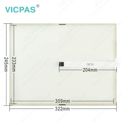 Touch panel screen for AMT28190 AMT 28190 AMT-28190 touch panel membrane touch sensor glass replacement repair