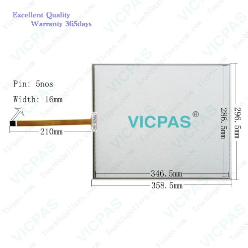 83F4-4180-H1173 TR5-171F-17N-A12 Touch Screen Panel Glass