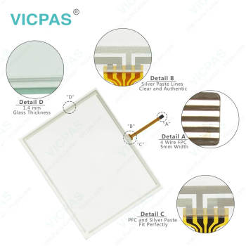 AMT9556 91-09556-000 AMT-9556 Touch Membrane Repair