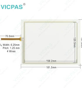 SCHURTER 1071.003 C 8090167 HMI Touch Panel Glass