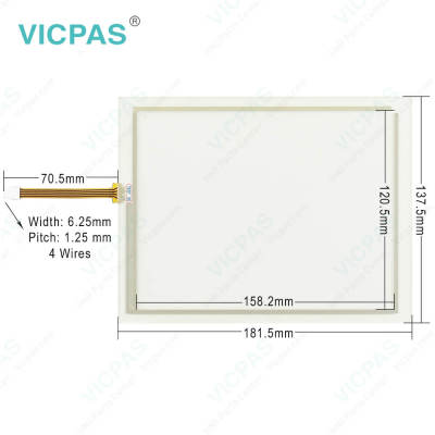 Touch screen panel for AMT98627 AMT 98627 AMT-98627 touch panel membrane touch sensor glass replacement repair