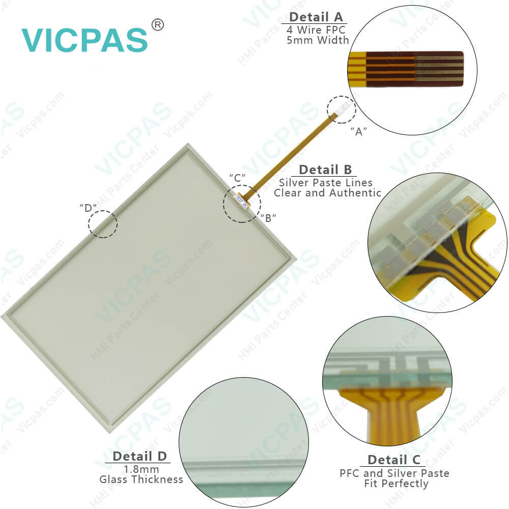 AMT10743 AMT 10743 AMT-10743 Touch Digitizer Glass