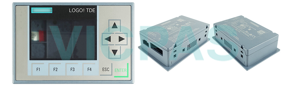 6ED1055-4MH08-0BA1 Siemens SIMATIC HMI LOGO! TDE Text display Membrane Keyboard Plastic Case Shell Repair Replacement
