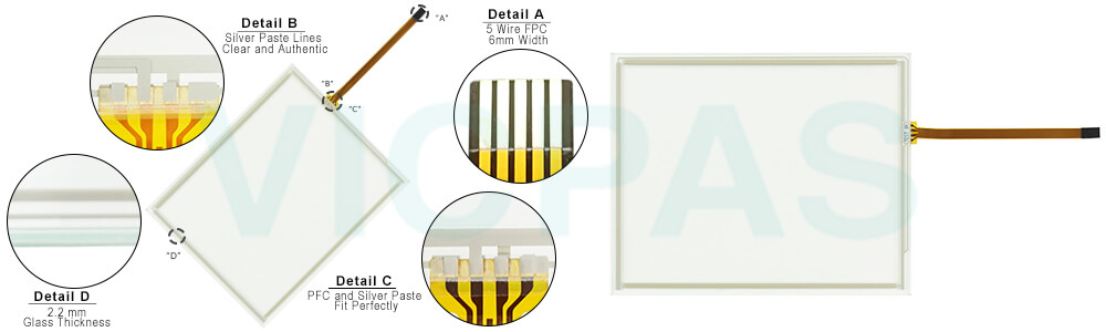 91-10756-00A 1071.0164A Touch screen glass repair 