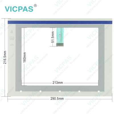 XBTF034110 Magelis Front Overlay Touch Membrane