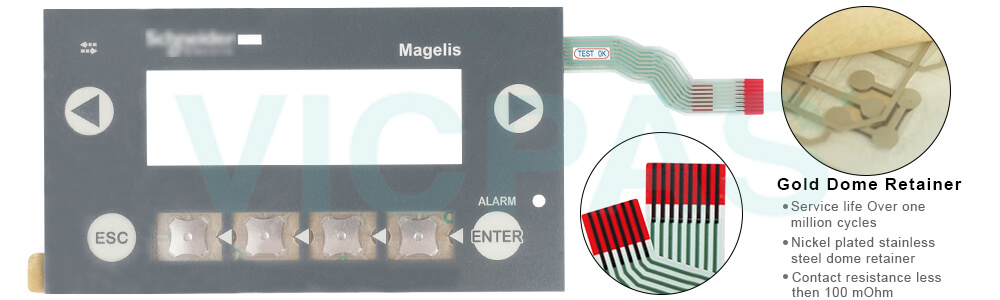 Schneider Magelis HMI XBTN401 Membrane Keyboard Keypad Repair Kit