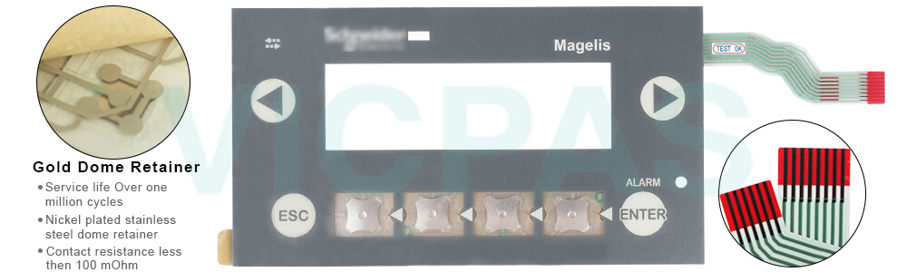 Schneider Magelis HMI XBTN410 Membrane Keyboard Keypad Repair Kit
