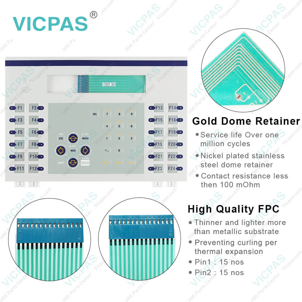 XBTB711003 XBTE016110 XBTE016010 XBTE015110 Membrane keypad