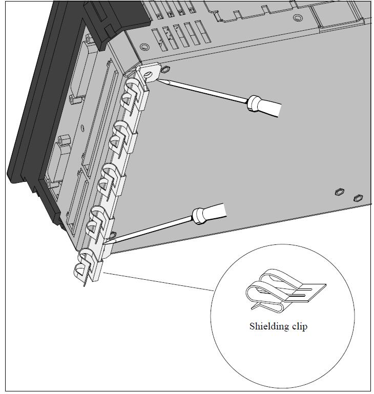 How to connect C7-626 0005-4050-310 Shielded Cables?