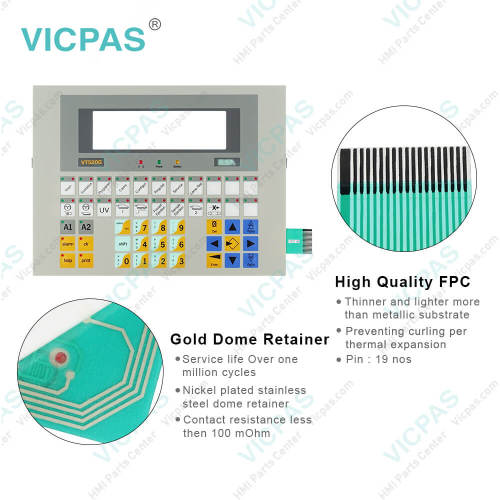 ESA Text HMI VT520G000 Membrane Keypad Replacement