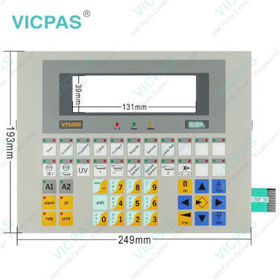 ESA Text HMI VT520G000 Membrane Keypad Replacement