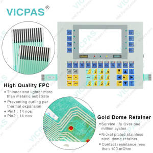 ESA Text HMI VT550 VT5500000AB Membrane Swtich Repair