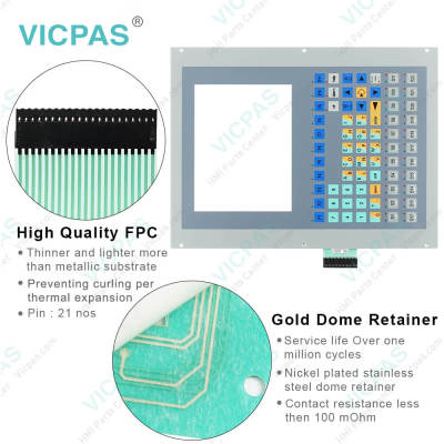 ESA Text HMI VT600 Membrane Keypad Keyboard Replacement