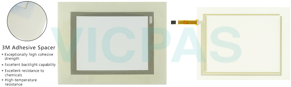 ESA Touchscreen Terminal VT585WVT585W0PTCN Front Overlay Touch Screen Repair Replacement