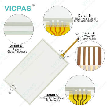DMC TP-3402S4 Touch Screen Panel Glass Replacement