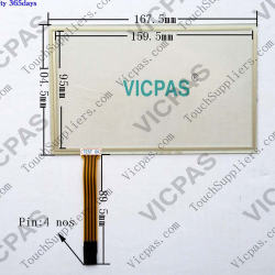 TR4-070F-15DG /  SC207A0101 Touch Screen Panel Glass