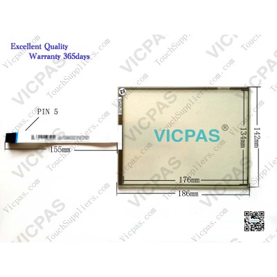 New！Touch screen panel for TR5-084F-13 touch panel membrane touch sensor glass replacement repair